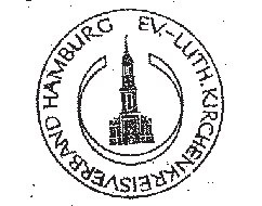 Siegelabdruck des Ev.-Luth. Kirchenkreisverbandes Hamburg